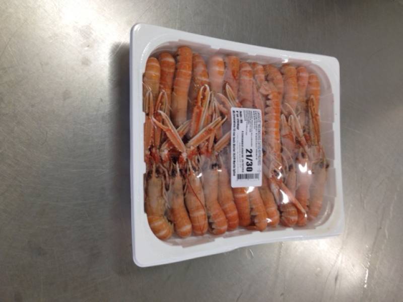 Notre zone d'activité pour ce service Cuisson de crevettes sauvages pour vente en supermarché