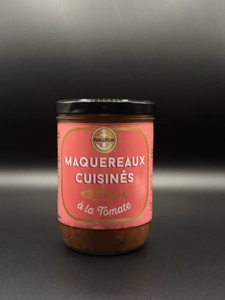 La recette de maquereau à la tomate par Crustafrais à Dieppe en Normandie 